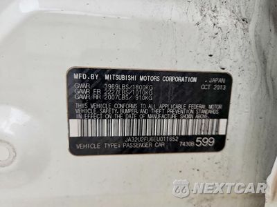 Zdjęcie 12 z 12 samochodu: 2014 MITSUBISHI LANCER ES/ES SPORT VIN:JA32U2FU6EU011652 - miniatura