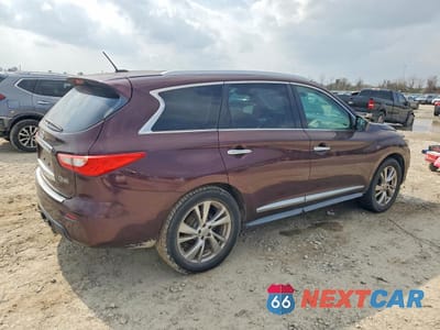 Trzecie zdjęcie samochodu z tyłu: 2015 INFINITI QX60 VIN:5N1AL0MM2FC525833 - miniatura