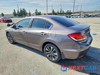 Drugie zdjęcie samochodu z przodu: 2015 HONDA CIVIC EX VIN:19XFB2F8XFE254411 - miniatura