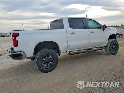 Trzecie zdjęcie samochodu z tyłu: 2021 CHEVROLET SILVERADO K1500 LT VIN:3GCUYDED8MG404422 - miniatura