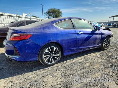 Trzecie zdjęcie samochodu z tyłu: 2016 HONDA ACCORD EX VIN:1HGCT1B70GA006181 - miniatura
