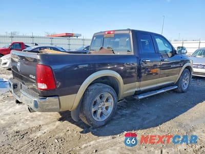 Trzecie zdjęcie samochodu z tyłu: 2011 DODGE RAM 1500 VIN:1D7RV1GT5BS532758 - miniatura