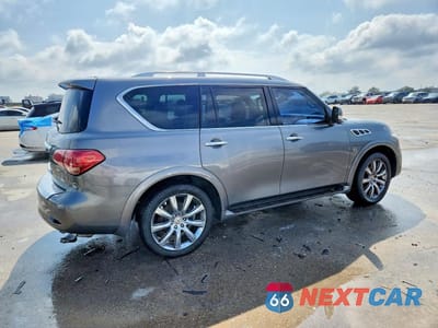 Trzecie zdjęcie samochodu z tyłu: 2016 INFINITI QX80 BASE VIN:JN8AZ2NF5G9613714 - miniatura