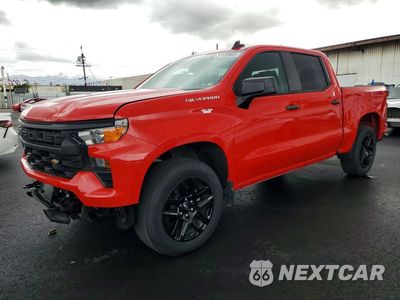 2024 CHEVROLET SILVERADO C1500 CUSTOM 3GCPABEK0RG190876 - główne zdjęcie licytacji z USA - miniatura