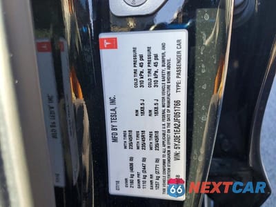 Zdjęcie 12 z 12 samochodu: 2018 TESLA MODEL 3 VIN:5YJ3E1EA2JF051766 - miniatura