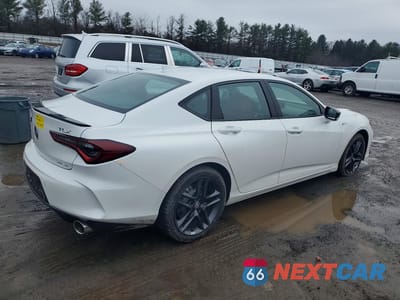 Trzecie zdjęcie samochodu z tyłu: 2025 ACURA TLX A-SPEC VIN:19UUB6F58SA005379 - miniatura