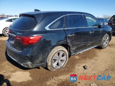 Trzecie zdjęcie samochodu z tyłu: 2019 ACURA MDX VIN:5J8YD3H32KL010765 - miniatura