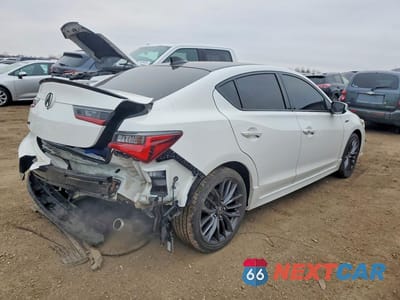 Trzecie zdjęcie samochodu z tyłu: 2022 ACURA ILX PREMIUM A-SPEC VIN:19UDE2F86NA006125 - miniatura