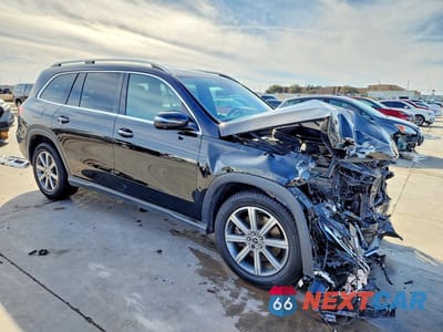 Czwarte zdjęcie samochodu z boku: 2020 MERCEDES-BENZ GLS 450 4MATIC VIN:4JGFF5KE7LA270853 - miniatura