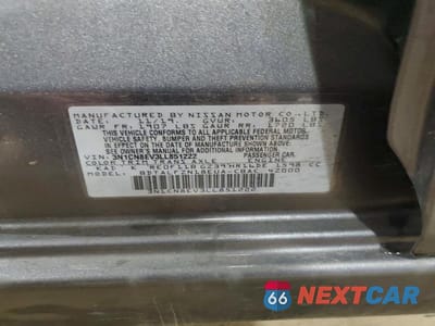 Zdjęcie 12 z 12 samochodu: 2020 NISSAN VERSA SV VIN:3N1CN8EV3LL851222 - miniatura