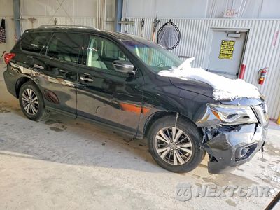 Czwarte zdjęcie samochodu z boku: 2019 NISSAN PATHFINDER S VIN:5N1DR2MM1KC595101 - miniatura