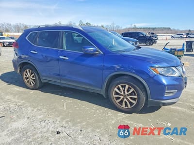 Czwarte zdjęcie samochodu z boku: 2019 NISSAN ROGUE S VIN:5N1AT2MTXKC727316 - miniatura