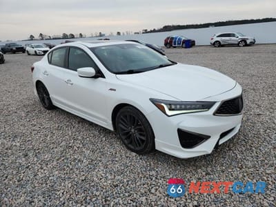 Czwarte zdjęcie samochodu z boku: 2022 ACURA ILX PREMIUM A-SPEC VIN:19UDE2F83NA001108 - miniatura