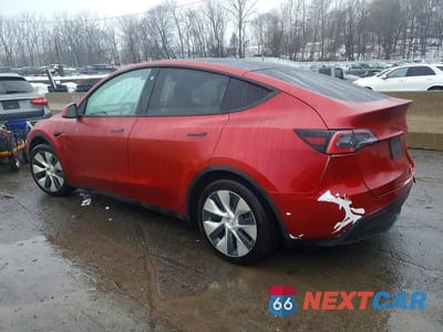 Drugie zdjęcie samochodu z przodu: 2021 TESLA MODEL Y VIN:5YJYGDEEXMF073278 - miniatura