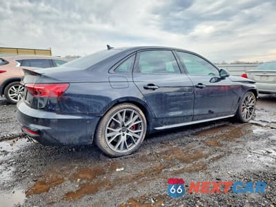 Trzecie zdjęcie samochodu z tyłu: 2022 AUDI S4 PRESTIGE VIN:WAUC4AF46NA044746 - miniatura