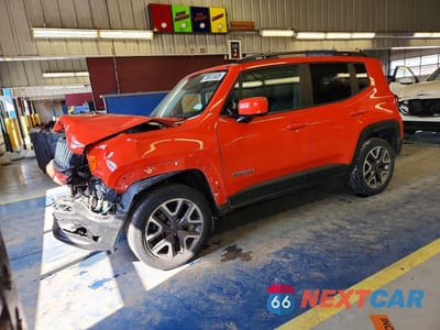 2017 JEEP RENEGADE LATITUDE ZACCJBBB6HPF30144 - główne zdjęcie licytacji z USA - miniatura