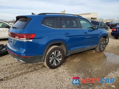 Trzecie zdjęcie samochodu z tyłu: 2025 VOLKSWAGEN ATLAS SE VIN:1V2DR2CAXSC536557 - miniatura