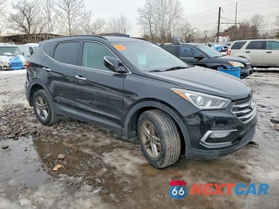 Czwarte zdjęcie samochodu z boku: 2017 HYUNDAI SANTA FE SPORT VIN:5NMZUDLB5HH005819 - miniatura