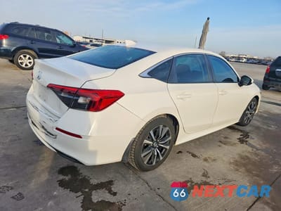 Trzecie zdjęcie samochodu z tyłu: 2023 HONDA CIVIC EX VIN:2HGFE1F76PH304687 - miniatura