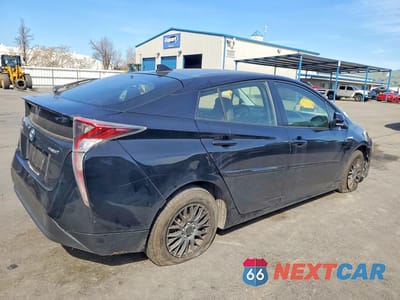 Trzecie zdjęcie samochodu z tyłu: 2016 TOYOTA PRIUS VIN:JTDKBRFU1G3513591 - miniatura