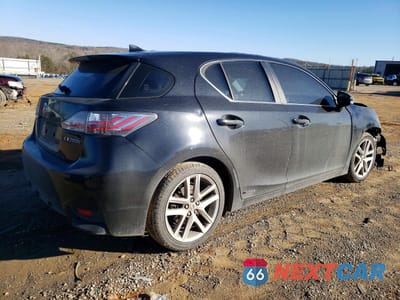 Trzecie zdjęcie samochodu z tyłu: 2016 LEXUS CT 200H BASE VIN:JTHKD5BH0G2260747 - miniatura