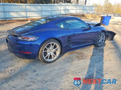 Trzecie zdjęcie samochodu z tyłu: 2024 PORSCHE CAYMAN BASE VIN:WP0AA2A87RK255926 - miniatura