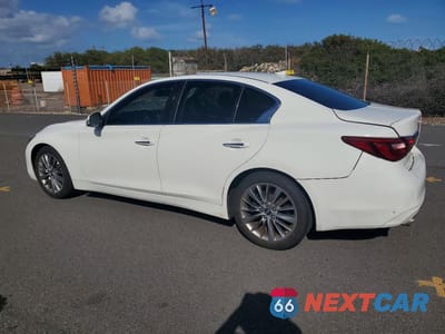 Drugie zdjęcie samochodu z przodu: 2019 INFINITI Q50 LUXE VIN:JN1EV7AP5KM510855 - miniatura