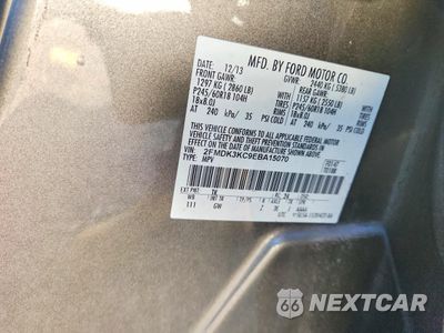 Zdjęcie 13 z 13 samochodu: 2014 FORD EDGE LIMITED VIN:2FMDK3KC9EBA15070 - miniatura