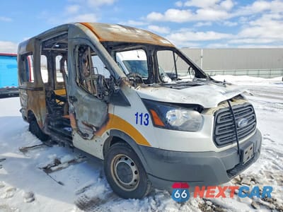 Czwarte zdjęcie samochodu z boku: 2018 FORD TRANSIT T-150 VIN:1FDZK1CM2JKA26297 - miniatura