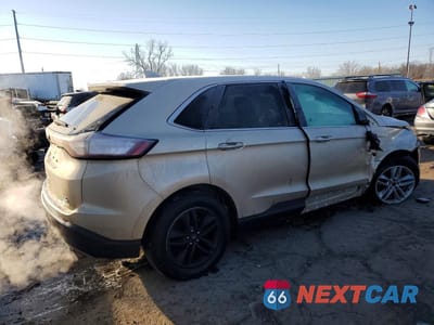 Trzecie zdjęcie samochodu z tyłu: 2018 FORD EDGE SEL VIN:2FMPK4J92JBB78436 - miniatura