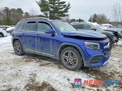 Czwarte zdjęcie samochodu z boku: 2020 MERCEDES-BENZ GLB 250 4MATIC VIN:W1N4M4HB3LW023110 - miniatura