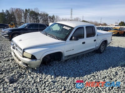 2002 DODGE DAKOTA QUAD SLT 1B7HL48N02S643618 - główne zdjęcie licytacji z USA - miniatura