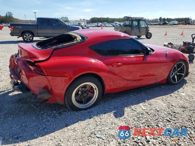 Trzecie zdjęcie samochodu z tyłu: 2020 TOYOTA GR SUPRA 3.0 PREMIUM VIN:WZ1DB4C01LW030139 - miniatura