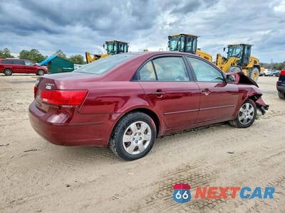 Trzecie zdjęcie samochodu z tyłu: 2010 HYUNDAI SONATA GLS VIN:5NPET4AC9AH624171 - miniatura