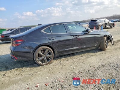 Trzecie zdjęcie samochodu z tyłu: 2023 GENESIS G70 2.0T VIN:KMTG34TA6PU106782 - miniatura