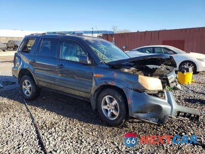 Czwarte zdjęcie samochodu z boku: 2006 HONDA PILOT EX VIN:5FNYF18606B012241 - miniatura