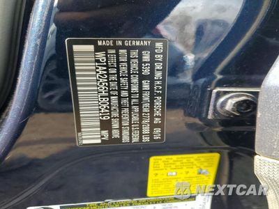 Zdjęcie 12 z 12 samochodu: 2017 PORSCHE MACAN VIN:WP1AA2A56HLB06419 - miniatura