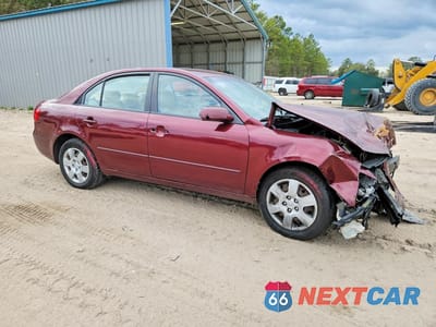 Czwarte zdjęcie samochodu z boku: 2010 HYUNDAI SONATA GLS VIN:5NPET4AC9AH624171 - miniatura