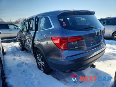 Drugie zdjęcie samochodu z przodu: 2018 HONDA PILOT EXL VIN:5FNYF6H55JB011597 - miniatura