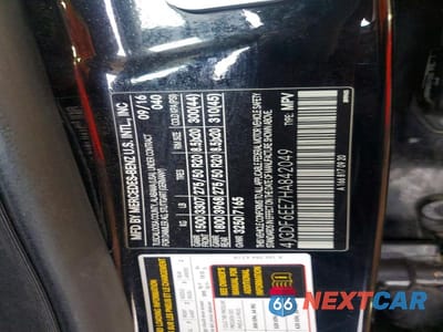 Zdjęcie 14 z 14 samochodu: 2017 MERCEDES-BENZ GLS 450 4MATIC VIN:4JGDF6EE7HA842049 - miniatura