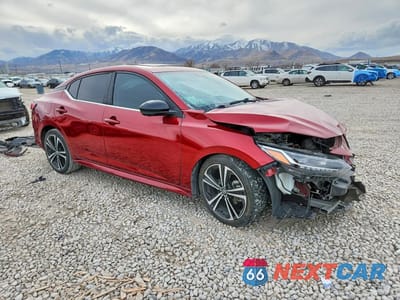 Czwarte zdjęcie samochodu z boku: 2020 NISSAN SENTRA SR VIN:3N1AB8DVXLY211657 - miniatura