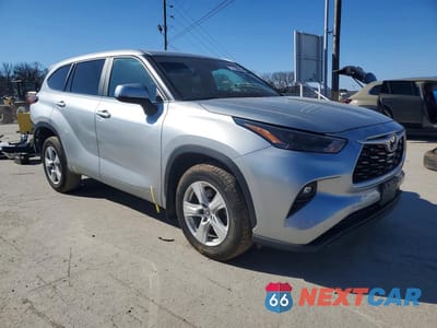 Czwarte zdjęcie samochodu z boku: 2023 TOYOTA HIGHLANDER L VIN:5TDKDRAH0PS517571 - miniatura
