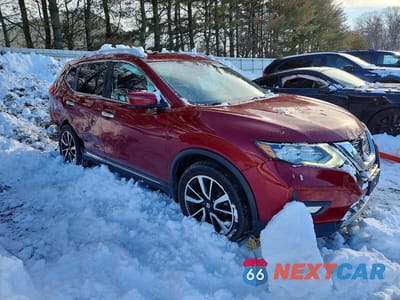 Czwarte zdjęcie samochodu z boku: 2019 NISSAN ROGUE SL VIN:5N1AT2MV2KC841246 - miniatura