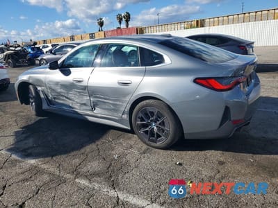 Drugie zdjęcie samochodu z przodu: 2024 BMW I4 EDRIVE 35 VIN:WBY43AW05RFS84305 - miniatura