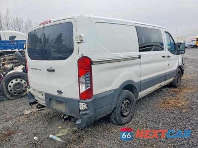 Trzecie zdjęcie samochodu z tyłu: 2017 FORD TRANSIT T-150 VIN:1FTYE1YM5HKA56758 - miniatura