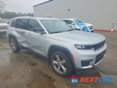 Czwarte zdjęcie samochodu z boku: 2021 JEEP GRAND CHEROKEE L LIMITED VIN:1C4RJJBG7M8198703 - miniatura