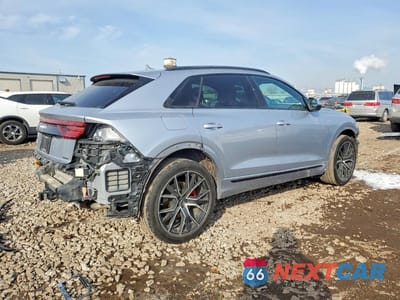 Trzecie zdjęcie samochodu z tyłu: 2021 AUDI Q8 PREMIUM PLUS S-LINE VIN:WA1EVAF18MD016503 - miniatura