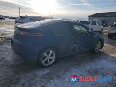 Trzecie zdjęcie samochodu z tyłu: 2013 CHEVROLET VOLT VIN:1G1RD6E46DU146257 - miniatura