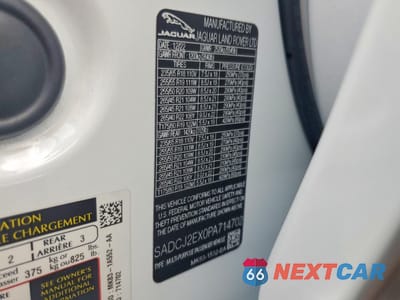 Zdjęcie 12 z 13 samochodu: 2023 JAGUAR F-PACE S VIN:SADCJ2EX0PA714702 - miniatura