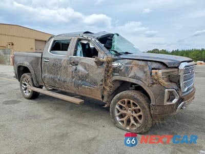 Czwarte zdjęcie samochodu z boku: 2019 GMC SIERRA K1500 DENALI VIN:1GTU9FEL4KZ130665 - miniatura